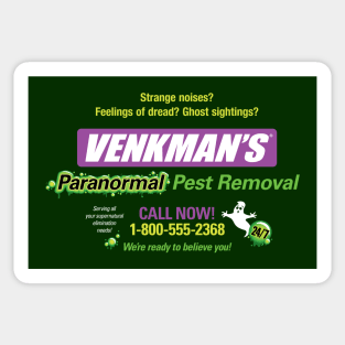 Venkmans Paranormal Pest Removal Sticker